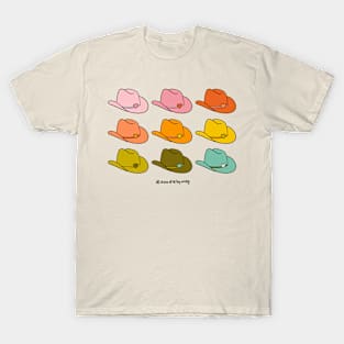 Rainbow Cowboy Hats T-Shirt